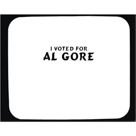 I voted for Al Gore Mouse Pad