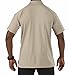 5.11 Tactical Men's Performance Short Sleeve Polo Shirt, Style 71049, Silver Tan, Large
