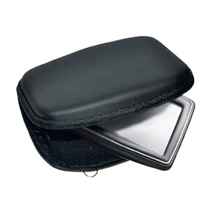 Tasche für Navigationsgeräte / Hardcase Hülle - 4,3 Zoll - schwarz für Garmin nüvi: 200W, 250W, 255WT, 5000, 610T, 650, 660T, 660TFM, 670TFM, 750TFM, 760TFM, 765TFM, 770TFM, 860TFM, 865Tpro