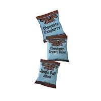 Brown Dog Java's holiday flavor assortment of 10 single pot packets