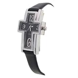 Geneva Platinum Cross Design Ladies Watch by Geneva