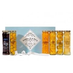 Franz�sische Spezialit�ten: Geschenkset zum Muttertag -Auswahl an Sommerfr�chten, eingelegt in Cointreau, Calvados, Wodka, Rum & Amaretto