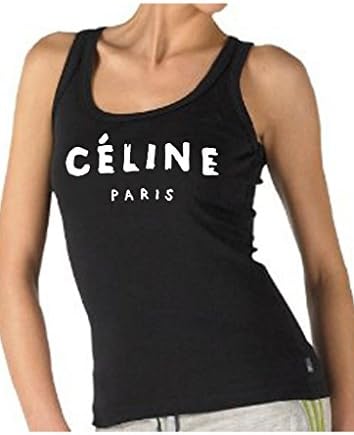 Celine Paris Meow Cool Women Rihanna Beyonce Black T-Shirt Tee-Small
