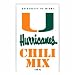 Gourmet Food : Miami Hurricanes NCAA Chili Mix - 2.75oz