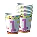 Baby Girl's 1st Birthday Cups 8ct