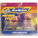 1989 Micro Machines Private Eyes #9 Mazda Rx-7, Ford Taurus, Ford Thunderbird with... 