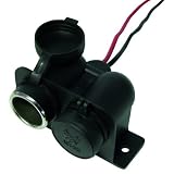 Produkt-Bild: Carpoint 0523483 Zweifachsteckdose 12V Wasserdicht