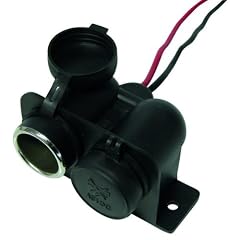 Carpoint 0523483 Zweifachsteckdose 12V Wasserdicht