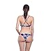 Polovi Women Swimsuit Bathing Suit Sexy Hot Brazilian Jazzy Bikini Set Black