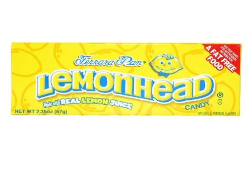 Ferrara Pan Count Good Lemon Heads, 2.35-Ounce Boxes (Pack of 48) by Ferrara Pan