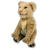 WoWWEe Alive Lion Cub Plush Robotic Toy In Tan