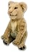 WoWWEe Alive Lion Cub Plush Robotic Toy In Tan
