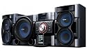 Sony 530 Watts DSGX Bass Mini Hi-Fi Shelf Audio System with Integrated iPod Dock, CD Player, 30 Preset Station AM/FM Tuner, 8" Subwoofer & 3-way 3-driver Bass Reflex Speakers - Black