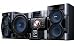 Sony 530 Watts DSGX Bass Mini Hi-Fi Shelf Audio System with Integrated iPod Dock, CD Player, 30 Preset Station AM/FM Tuner, 8" Subwoofer & 3-way 3-driver Bass Reflex Speakers - Black