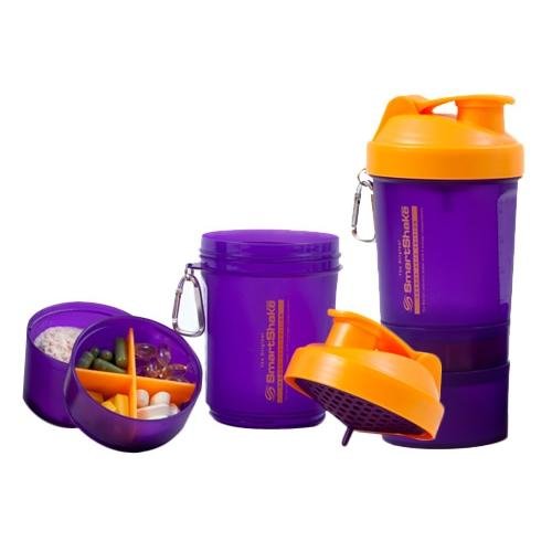 SmartShake Orange Zest Edition Purple Orange Shaker