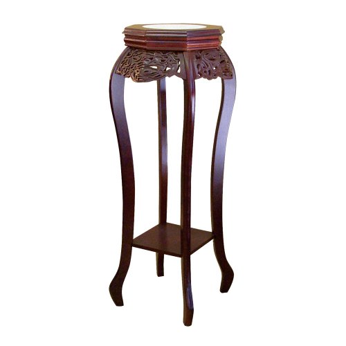 Accent Table/ Plant Stand Cherry Finish