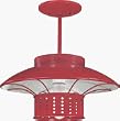 RED CEILING FIXTURE (Westinghouse Lighting 64782)