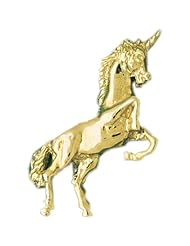CleverEves 14K Gold Pendant Unicorn 6.4 - Gram(s)
