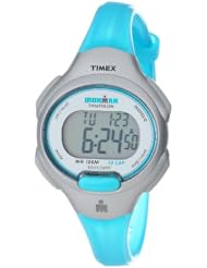 Timex Womens T5K7399J "Ironman Traditional" Turquoise Resin Strap Watch