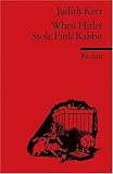 When Hitler Stole Pink Rabbit