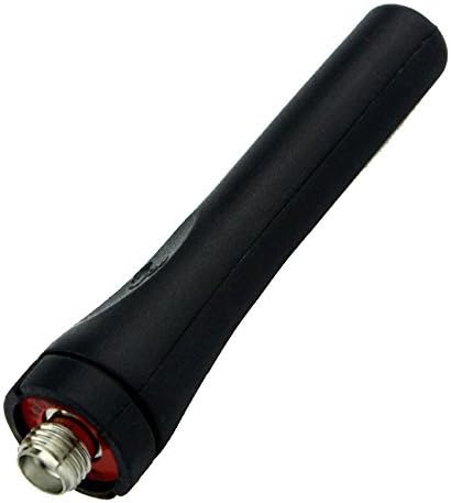 IFeng® SF-18 Single Band 400-470MHz Short Soft Antenna SMA-F for Handheld Radio Kenwood TK-372 TK3207 HYT TC-368 TC-370S(Black)