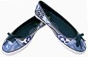 Coach Marylu Indigo Patchwork Flats
