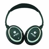 Able Planet NC357BC True Fidelity Around the Ear ANC Headphone with iPod Controller (Black Chrome)