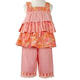 Baby Toddler Girls Clothes CORAL CAPRI Outfit PICTURE ME Spring 12M-4T