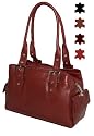 Visconti Atlantic Genuine Soft Leather Large Two Handled Shoulder/Hand Bag - 18748