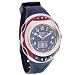 Reizen Digital Analog Water Resistant Talking Watch Blue and Red