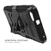 Huawei Raven LTE / H892L Case, [NakedShield] [Black/Black] Heavy Duty Holster Armor Tough Case + [Screen Protector] - [Grass Camouflage] for Huawei Raven LTE /H892L