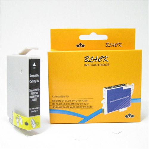 5 Pack Epson T048120 Black Compatible Ink Cartridge T0481BK
