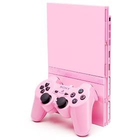 Pink Playstation Console (PS2)