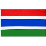 Gambia Flag Polyester 3 ft. x 5 ft.