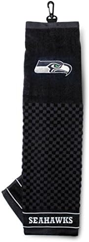 NFL Officially Licensed 16"x22" Embroidered Golf Towel Seattle Seahawks