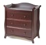 Stork Craft Aspen 3 Drawer Chest, Cherry