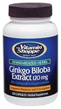 Vitamin Shoppe - Ginkgo Biloba Extract, 120 mg, 100 capsules