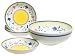 Caleca Giardino 5-Piece Pasta  Serving Set, Service for 4