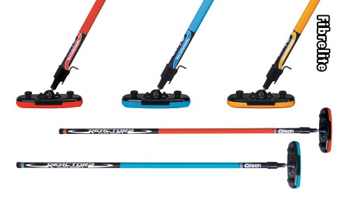 Childrens Toyshop  Sporting Goods : Red Reactor2 Fibrelite Broom