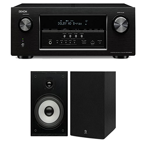 Denon AVR-S900W 7.2-Channel Network A/V Receiver with Bluetooth Plus A Pair of Boston Acoustics CS26 Bookshelf Speakers