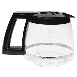 Cuisinart DCC-12PBRC 12 Cup Replacement Carafe-Black