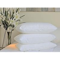 Goose Down Alternative Pillow - 1200 Thread Count Egyptian Cotton , Firm, Queen Size, Set of 2
