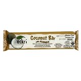 Oskri Organics Coconut Bar with Almonds, 1.86-Ounce Bars (Pack of 18)