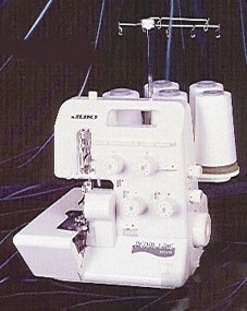 Juki Portable Serger 2 3 4 Thread with Built-in Rolled Hemming and Differential Feed