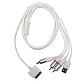 Composite AV Kabel Wei� f�r Apple iPhone/iPod