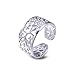 Bling For Your Buck 925 Sterling Silver 4mm Polished Plain Band Adjustable Size Toe Ring