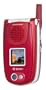 PCS Vision Picture Phone Sanyo PM-8200 Red (Sprint)