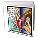 Londons Times Funny Medicine Cartoons - Old Man Holds Up Pharmacy For Viagra - Greeting Cards-12 Greeting Cards with envelopes