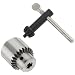 Llambrich CY Plain Bearing Medium Duty Taper Mount K0 Keyed Drill Chuck, 0JT Mount, 55/64" Chuck Diameter, 1/64"-5/32" Capacity
