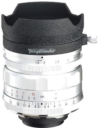 COSINA フォクトレンダーレンズ Ultron 28mm F1.9 Silver　